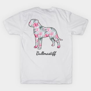 Bullmastiff Mom Tropical T-Shirt